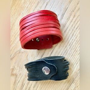 Leather Bracelet bundle